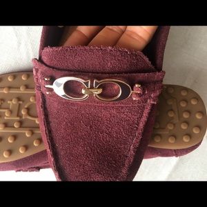 Coach fine as wine rag soft loafers